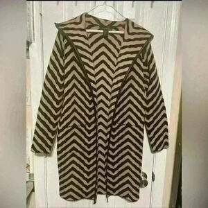 Tahari Brown Cardigan XS